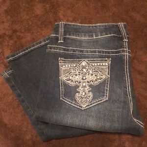 Wired Heart boot cut jeans